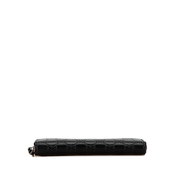 Pre-Loved Gucci Guccissima Zip Around Leather Wallet - Picture 4 of 11